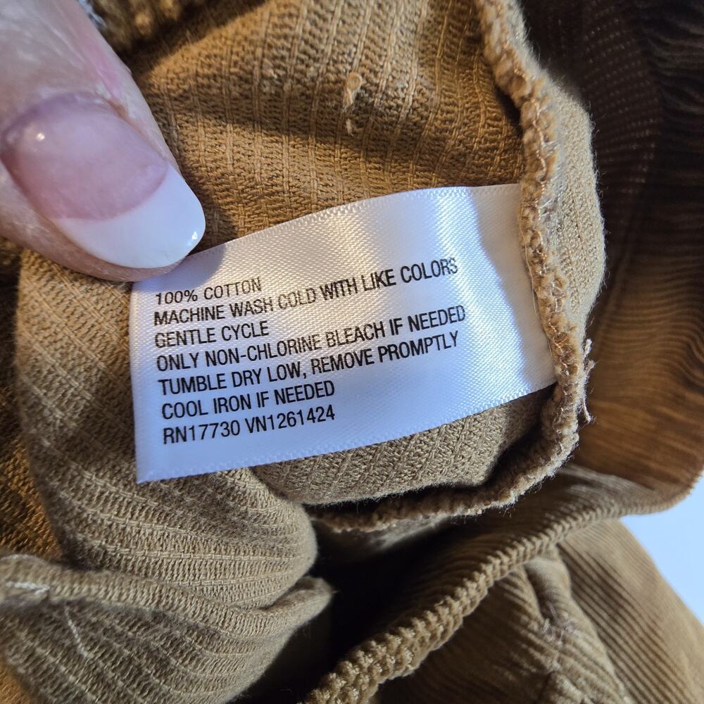 Wild Fable NWT Corduroy Mini Cargo Skirt Womens LG Tan Brown Academia Preppy - Picture 8 of 11